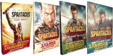 スパルタカス序章　ゴッド・オブ・アリーナ　DVDコレクターズBOX DVD